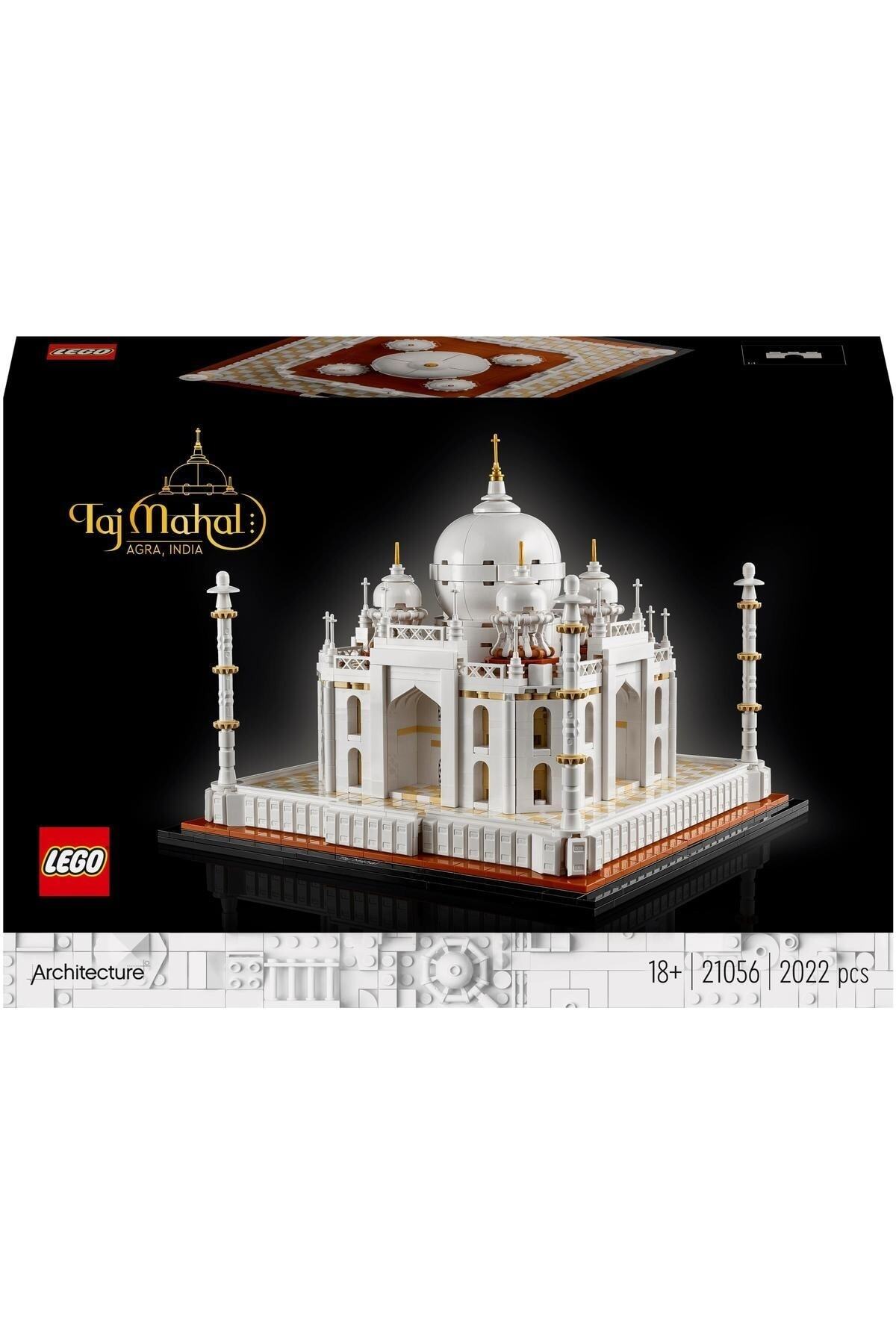 لگو مجموعه نمادهای معماری تاج محل 21056 سازهای نمایشی 2022 قطعه اورجینال LEGO