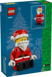 مجموعه ساختنی و دکوری بابانوئل لگو LEGO آیکونیک مدل 40820، ۷۶۱ قطعه، حداقل سن ۱۰ سال