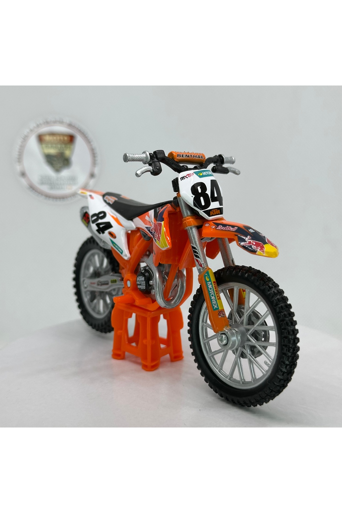 مدل خودرو KTM 450 SX F FACTORY EDITION 2018 1:18 موتورسیکلت DIECAST – اورجینال BBURAGO