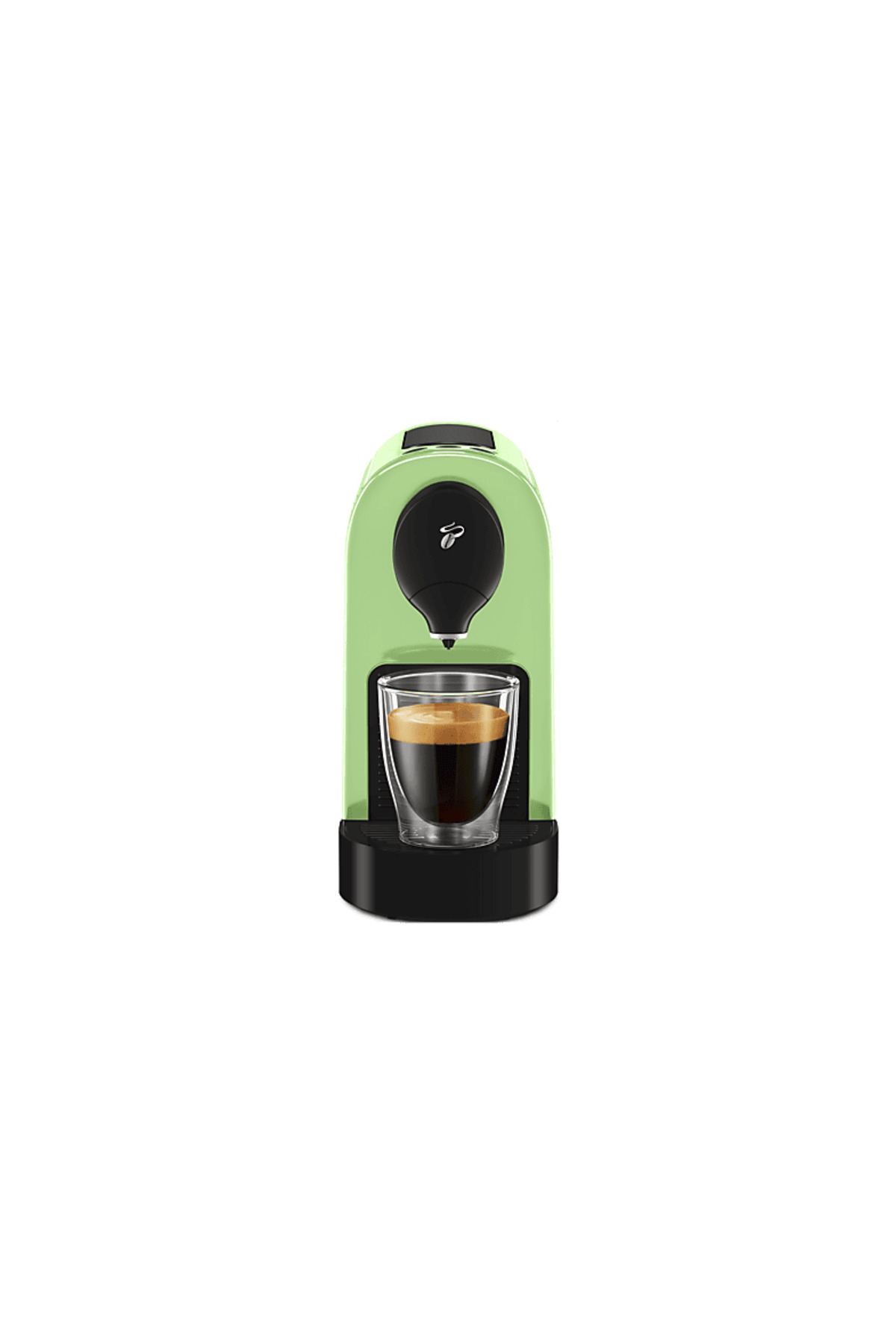 دستگاه اسپرسو و کاپوچینو قهوه ساز کافیسیمو پیور+ کپسول HAPPY MATCHA اورجینال Tchibo