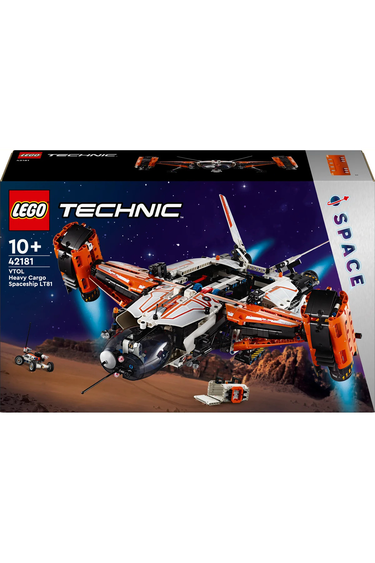 لگو و اسباب بازی های ساخت محور ® TECHNIC VTOL HEAVY SPACESHIP LT81 42181 ست ساختمان 10+ مدل 1365PR از ترکیه LEGO