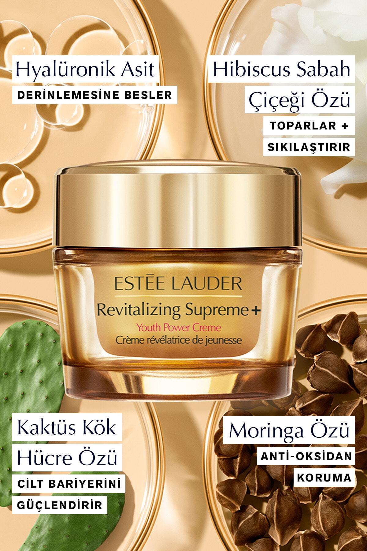 Estee Lauder کرم مرطوب کننده بازپر کننده Supreme+ Multi Purpose Aging 50ml