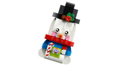 مجموعه ساختنی آویزهای آدم‌برفی لگو LEGO آیکونیک مدل 40812، ۱۶۸ قطعه، حداقل سن ۶ سال