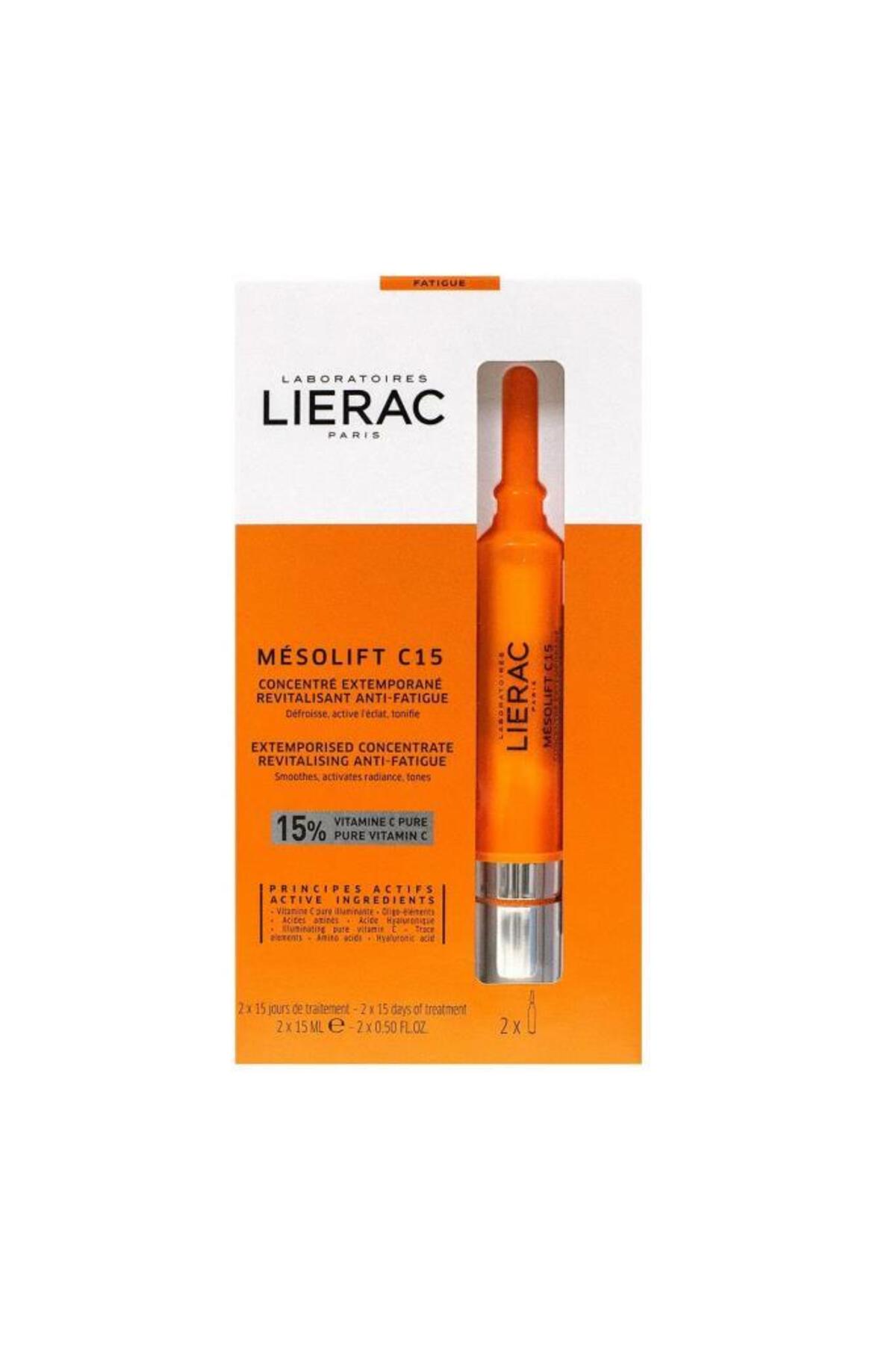 Lierac سرم ضد خستگی مزولیفت C15 2 x 15 میلی لیتر
