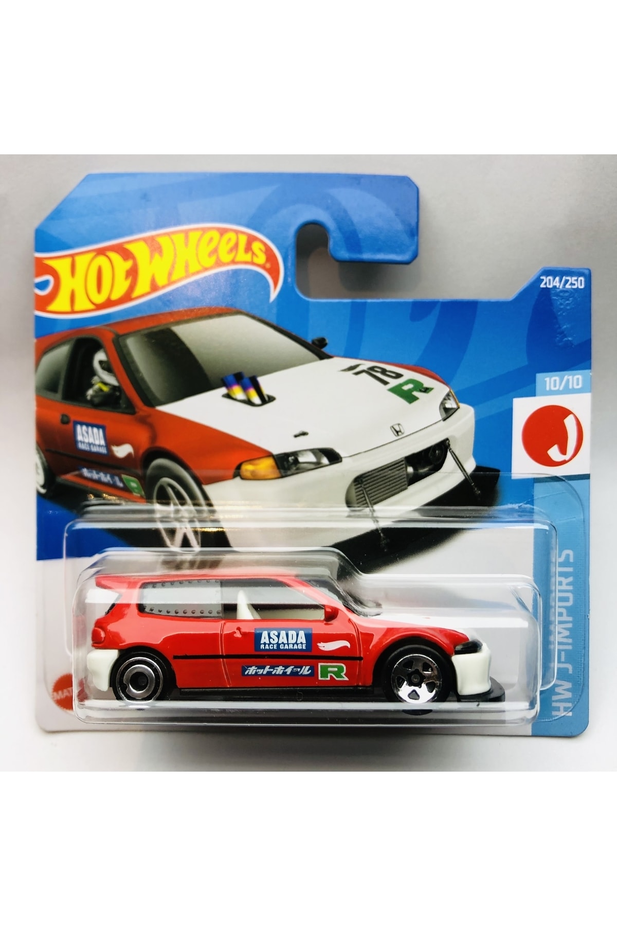 ماشین اسباب بازی جدید HONDA CIVIC CUSTOM MINI CAR 1:64 SCALE HOTWHEELS BRAND 10 HOT WHEELS