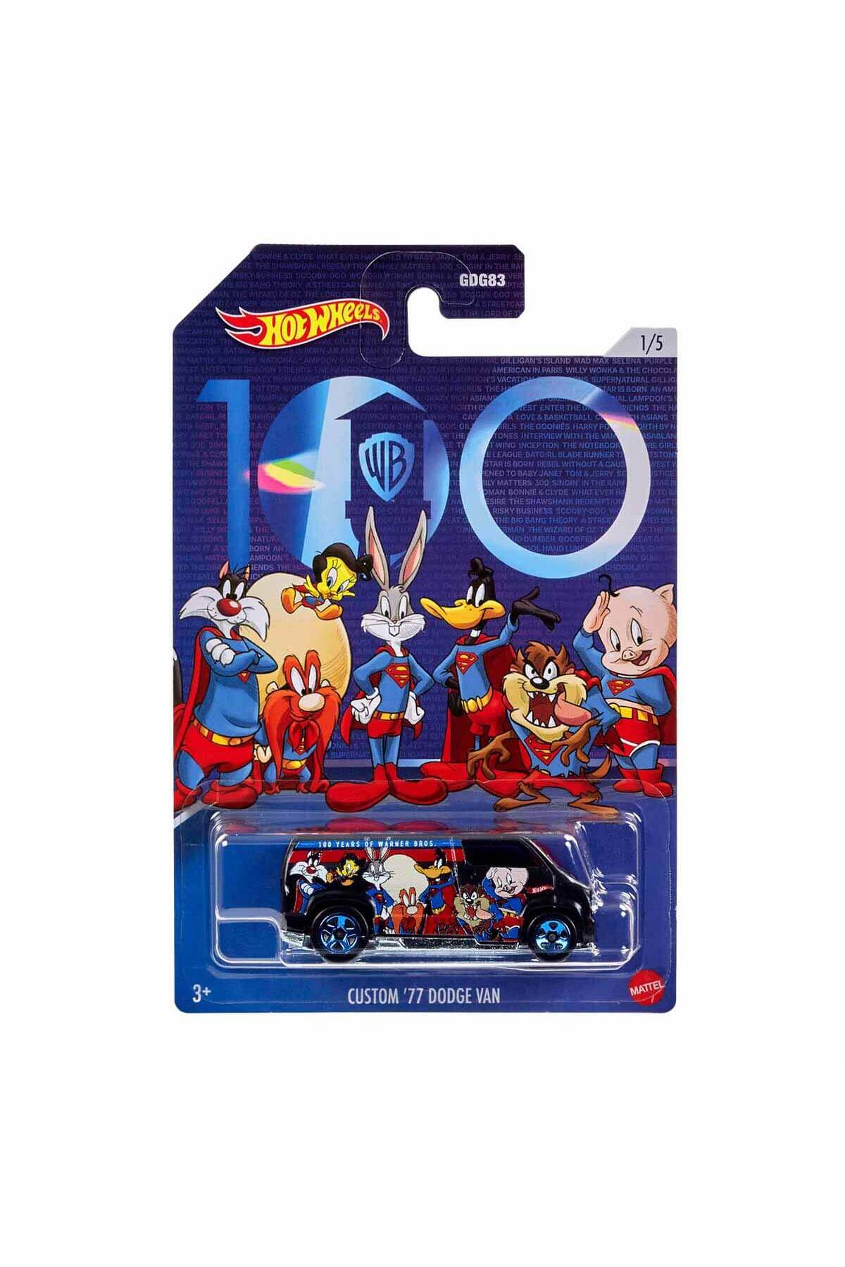 کلکسیون خودروهای موضوعی صدمین سالگرد برادران وارنر HLK29 از ترکیه HOT WHEELS