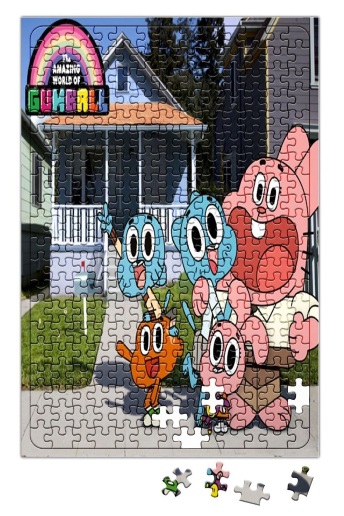 پازل اره منبت کاری مویی 240 تکه GUMBALL از ترکیه Baskı Dükkanı