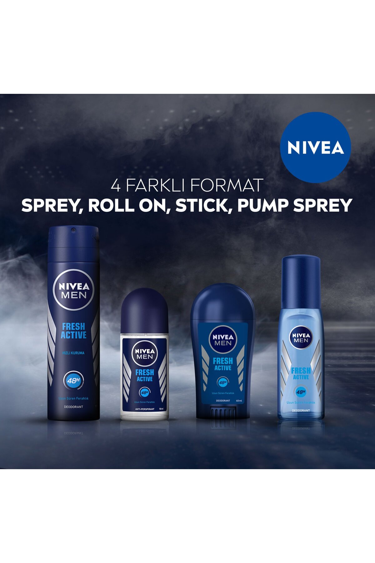 NIVEA ضد تعریق موثر با عصاره‌های اقیانوسی
