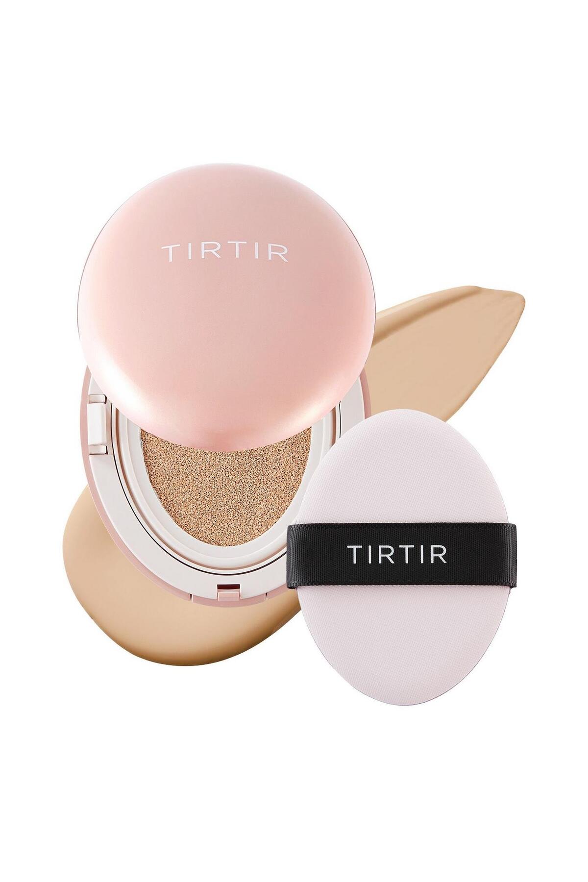 کرم پودر MASK FIT ALL COVER CUSHION FOUNDATION 21N IVORY 18G TIRTIR