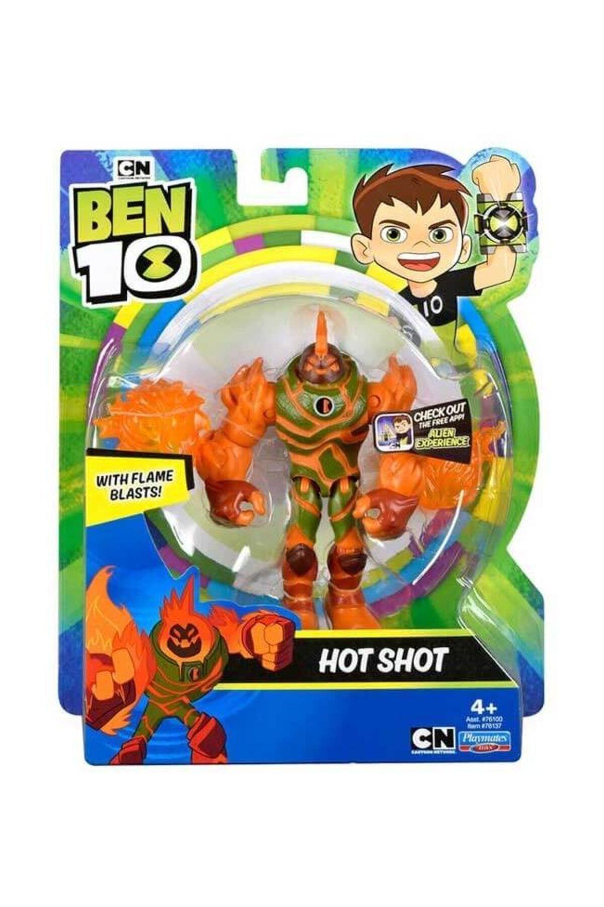 اسباب بازی های فیگور دیگر ACTION FIGURES S1W7 HOT SHOT BEN10