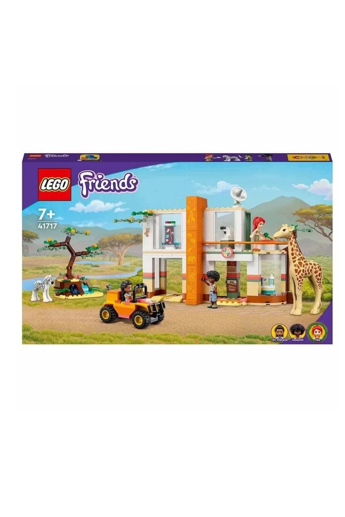 لگو و اسباب بازی های ساخت محور دوستان MIA'S WILD ANIMAL RESCUE CENTER اورجینال LEGO
