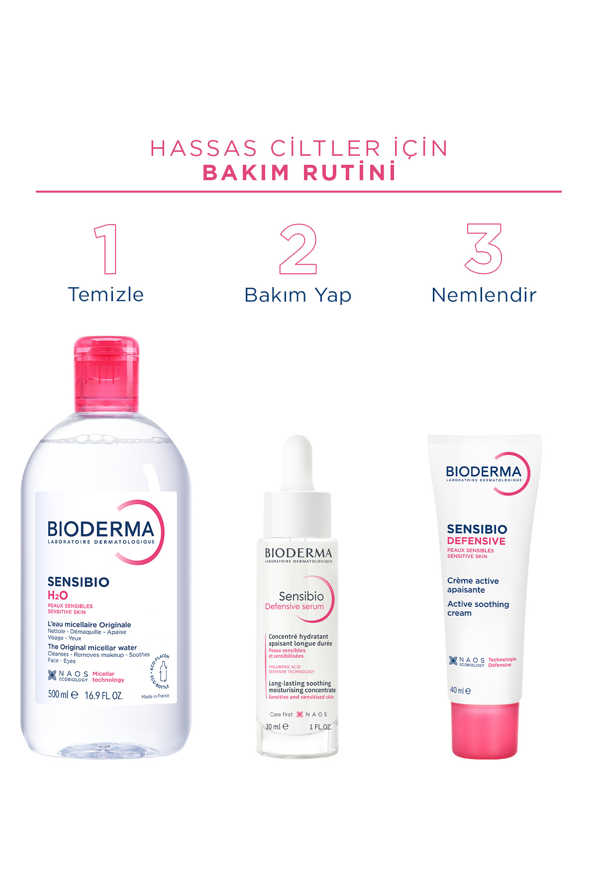 کرم مرطوب کننده پوست حساس و خشک با حجم 40 میل بایودرما Bioderma