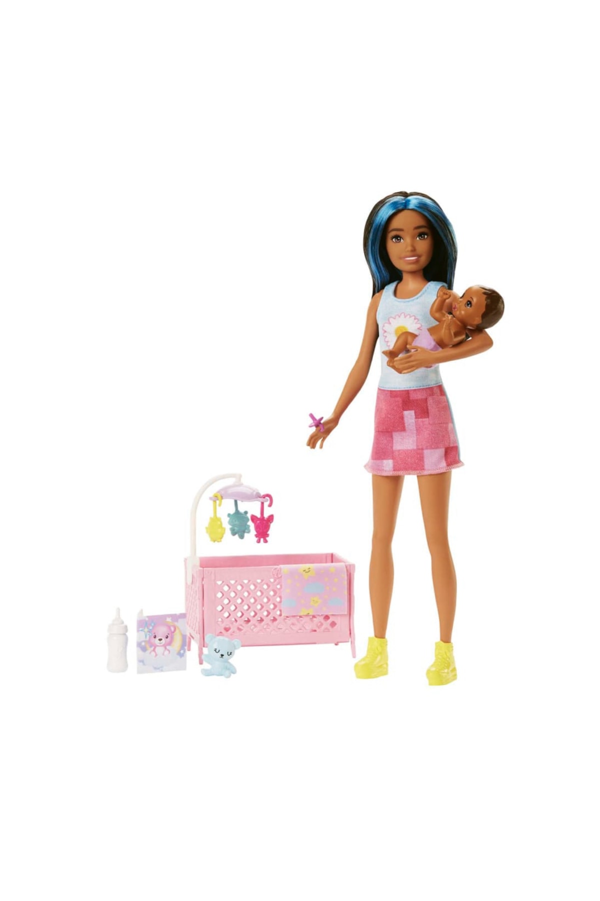 عروسک های اسباب بازی و لوازم جانبی ست بچه نگهدار کاپیتان Barbie