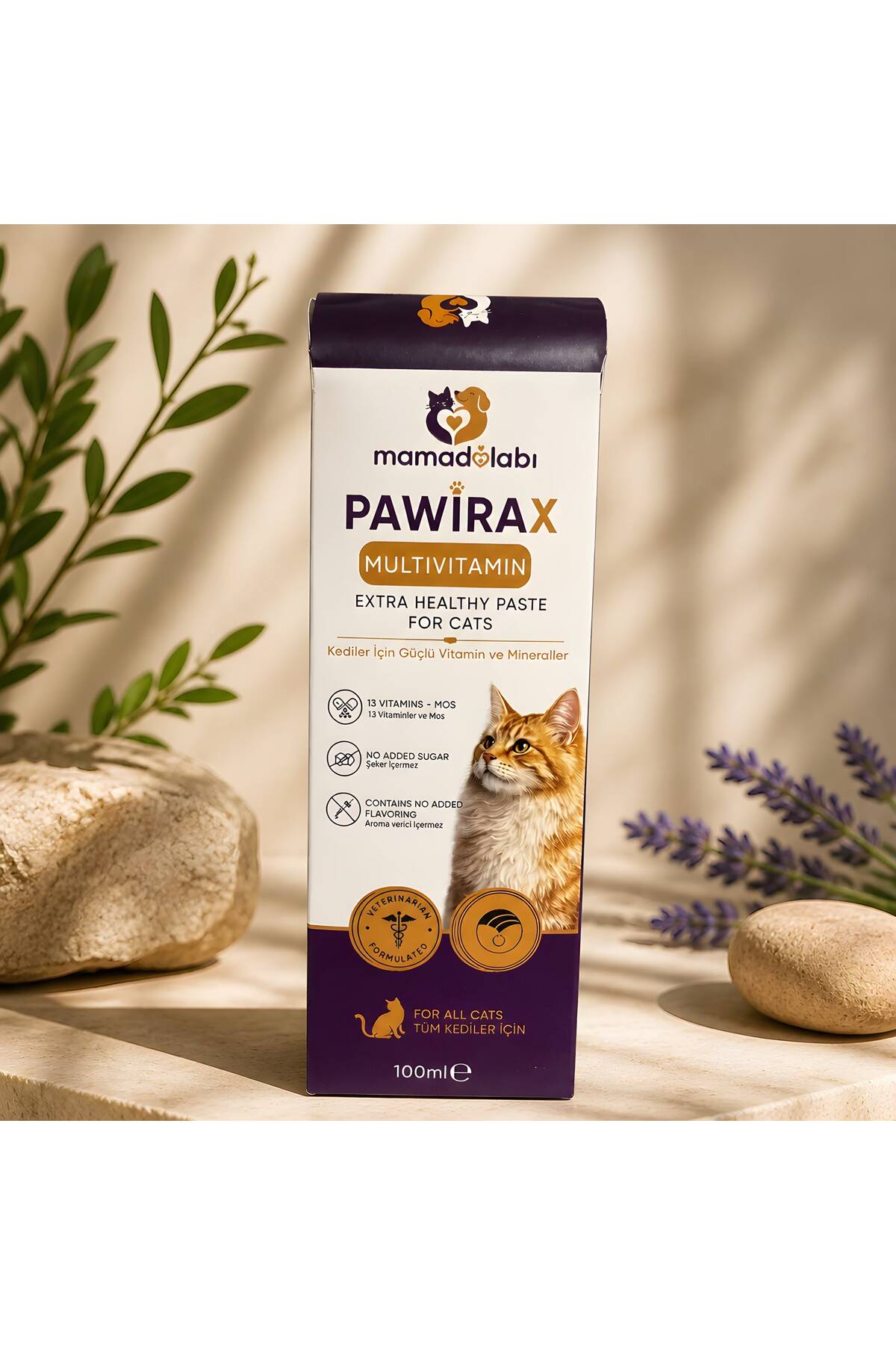 ست مکمل گربه پاویراکس Pawirax مدل Paw3، مالت ۱۰۰ میلی‌لیتر، مولتی‌ویتامین ۱۰۰ میلی‌لیتر، B Complex ۵۰ میلی‌لیتر و کیف حمل طرح فضانورد