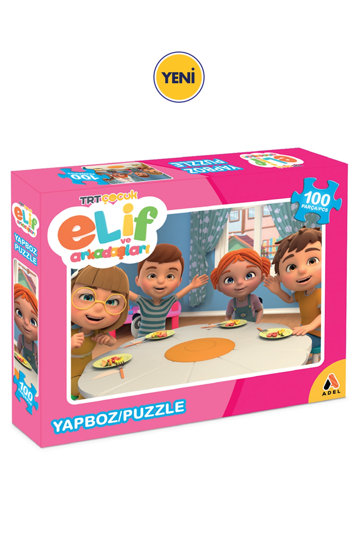 پازل TRT KIDS ELIF AND HER FRIENDS 100 BOXED PUZZLE 2022 Adel