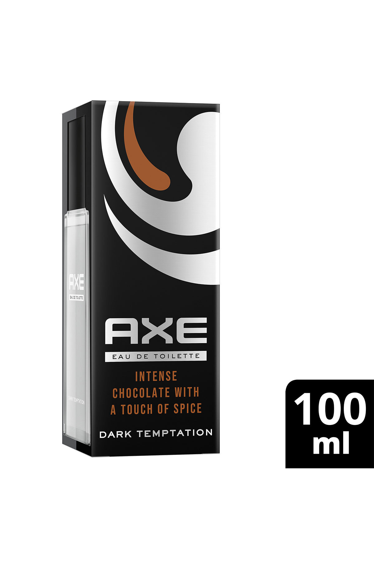 عطر مردانه ادوتویلت تیره TEMPTATION 100 میل Axe