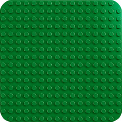 صفحه پایه ساخت سبز لگو LEGO دوپلو DUPLO مدل 10460، ۲۵ سانتی‌متر