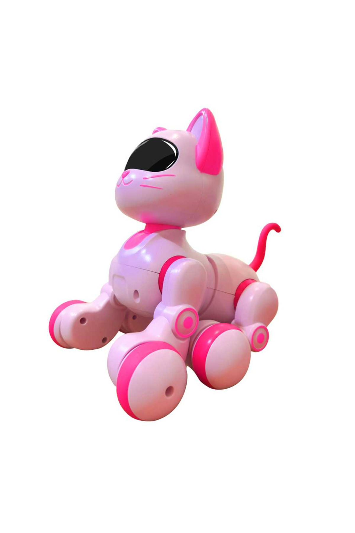 ربات هوشمند VARDEM TOY کنترل شده تعاملی گربه HAPPY KITEN متحرک چراغ دار 3+ از ترکیه Art Tone