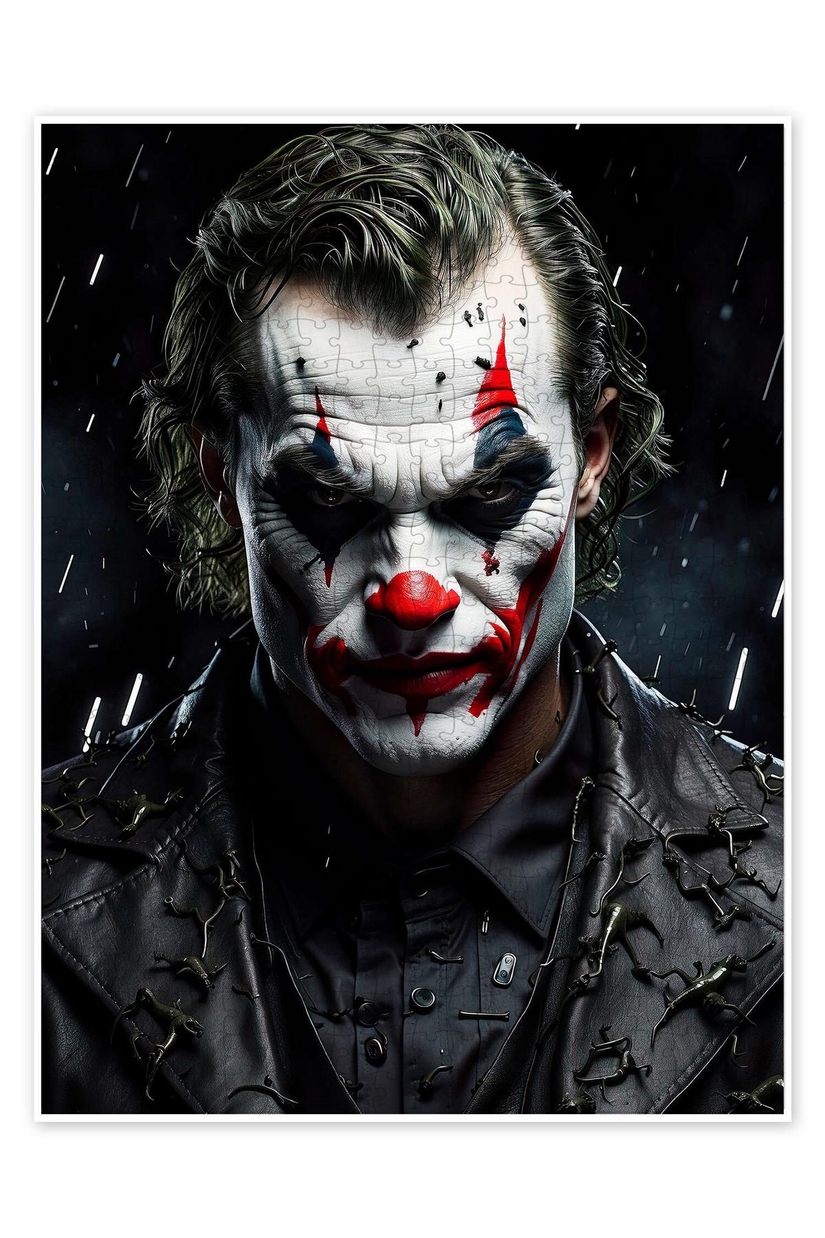 پازل DARK JOKER 500 PIECE PUZZLE اره منبت کاری مویی فیلم کلاسیک از ترکیه Jeronkarji