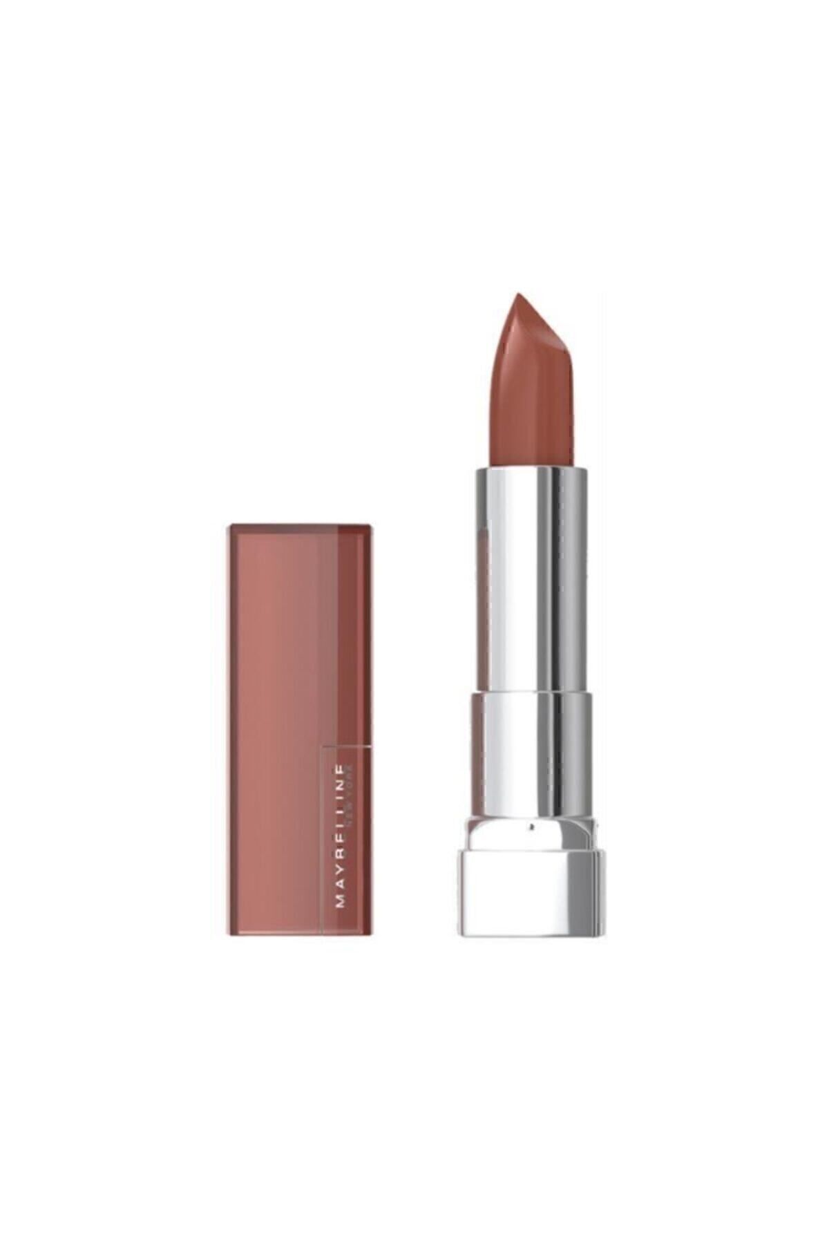 Maybelline New York رژ لب مات و مخملی Sensational حاوی عسل رطوبت رسان لب ها شماره 122 رنگ برنز