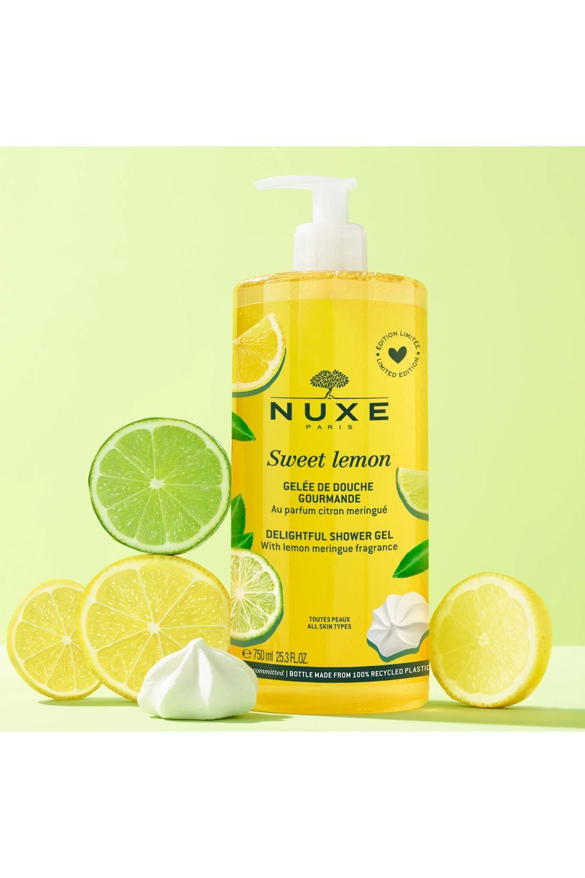 شوینده حمام لیموی شیرین 750 میلی لیتر نوکس Nuxe