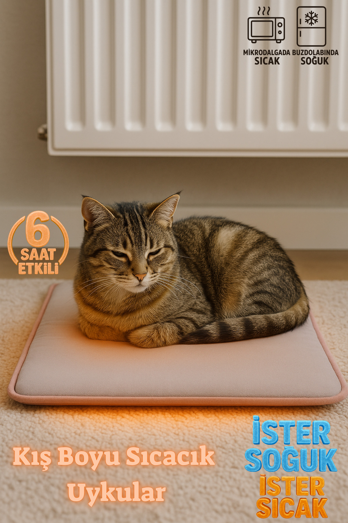 زیرانداز ژل‌دار گربه و سگ جانگولیکا پت پروداکتس Jungolica Pet Products مدل JPP73 خاکستری