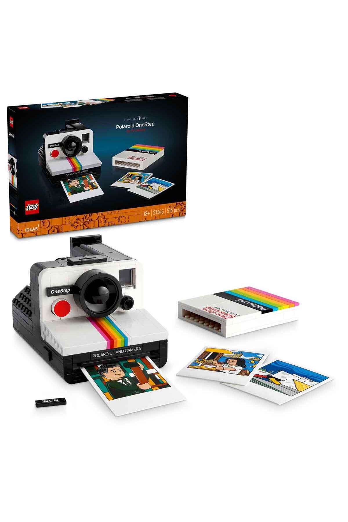 لگو و اسباب بازی های ساخت محور ® IDEAS POLAROID ONESTEP SX 70 CAMERA 21345 – مجموعه ای برای عکاسان بزرگسال اورجینال LEGO