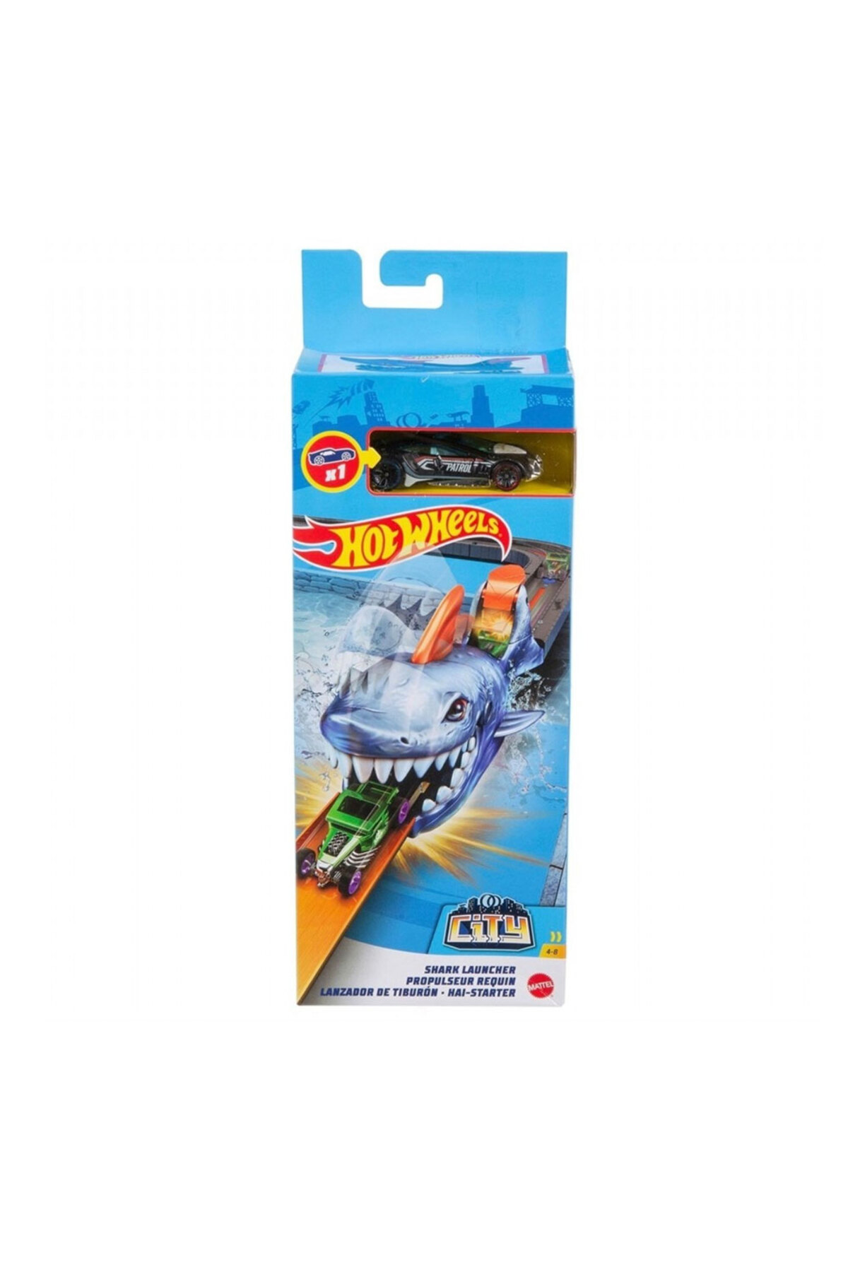 ماشین اسباب بازی پرتابگرهای وحشی سری GVF41 GVF42 HOT WHEELS