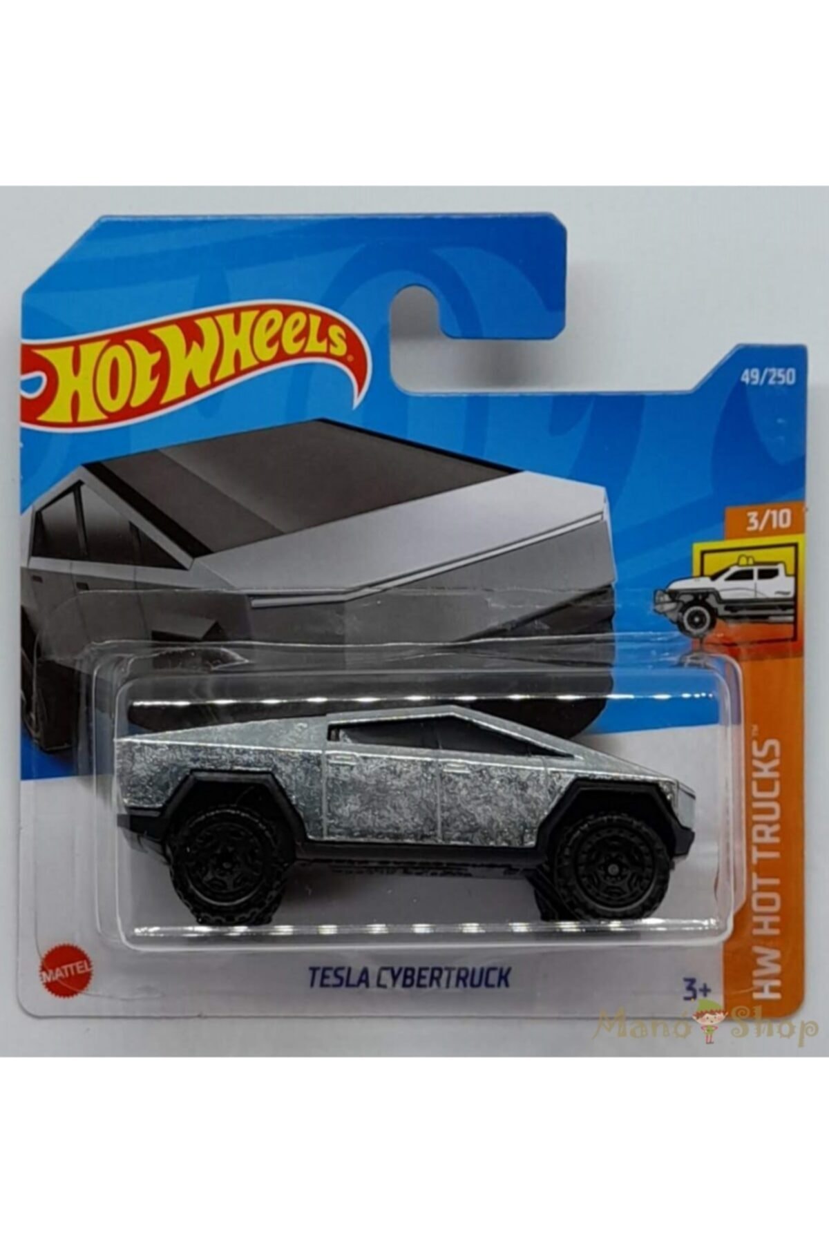 ماشین اسباب بازی 2022 تسلا سایبرتراک تک خودرو HCV57 از ترکیه HOT WHEELS