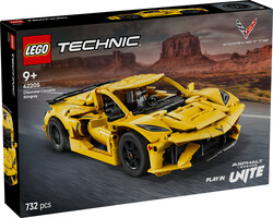 مجموعه ساختنی خودرو شورولت کوروت استینگری لگو LEGO تکنیک Technic مدل 42205، ۷۳۲ قطعه