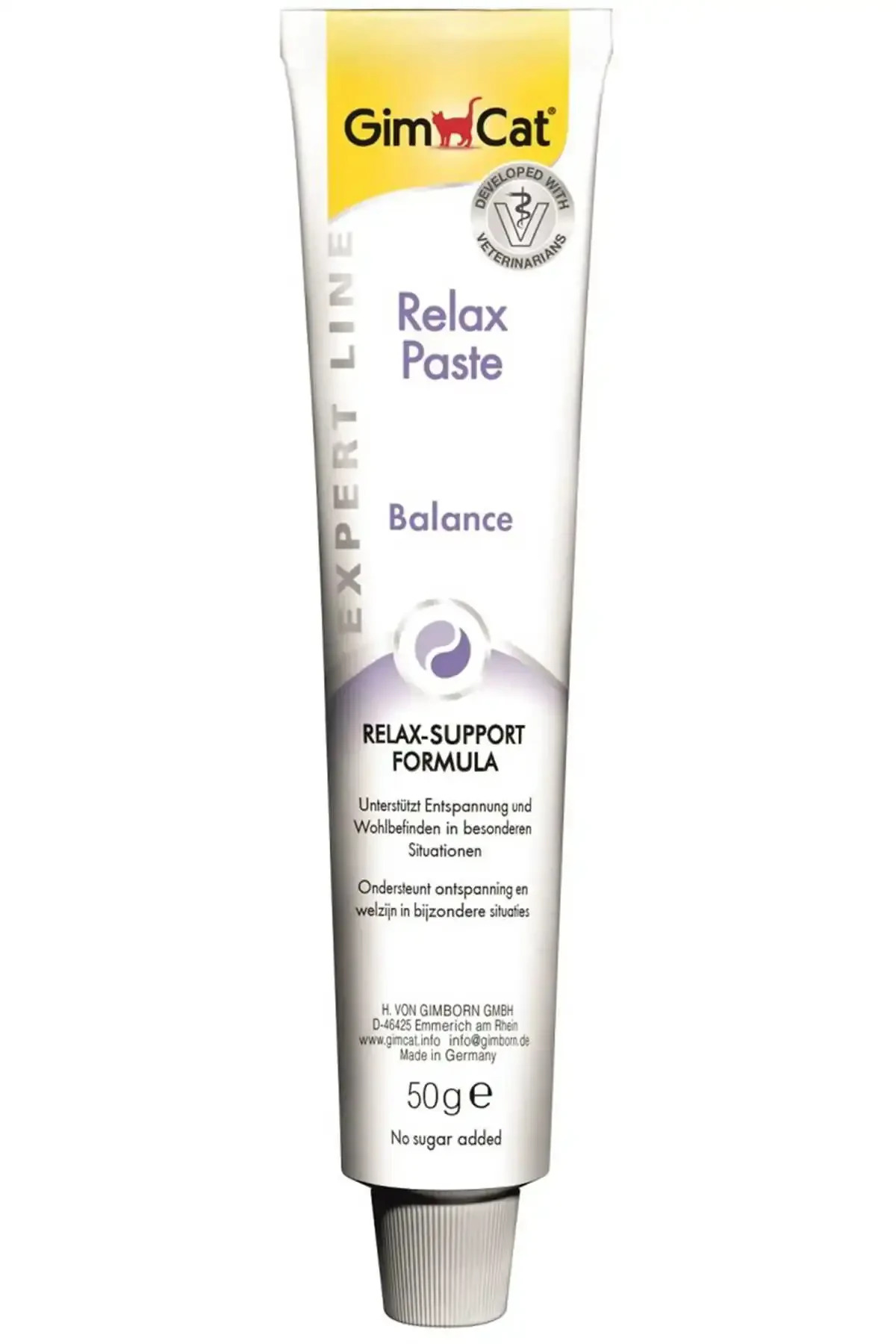خمیر گربه Relax Paste، ۵۰ گرم، جیم‌کت Gimcat