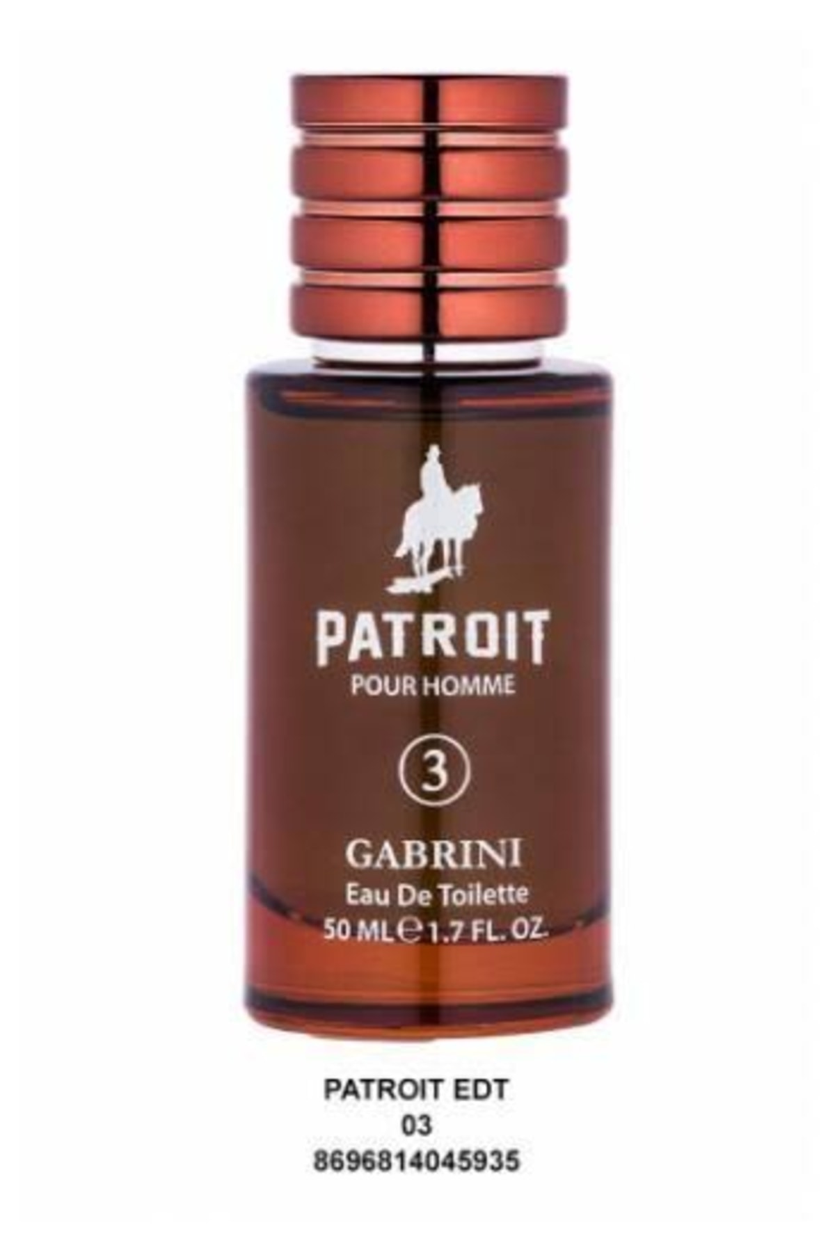 عطر مردانه تشکیل پاترویت ادوتویلت 03 50ML Gabrini