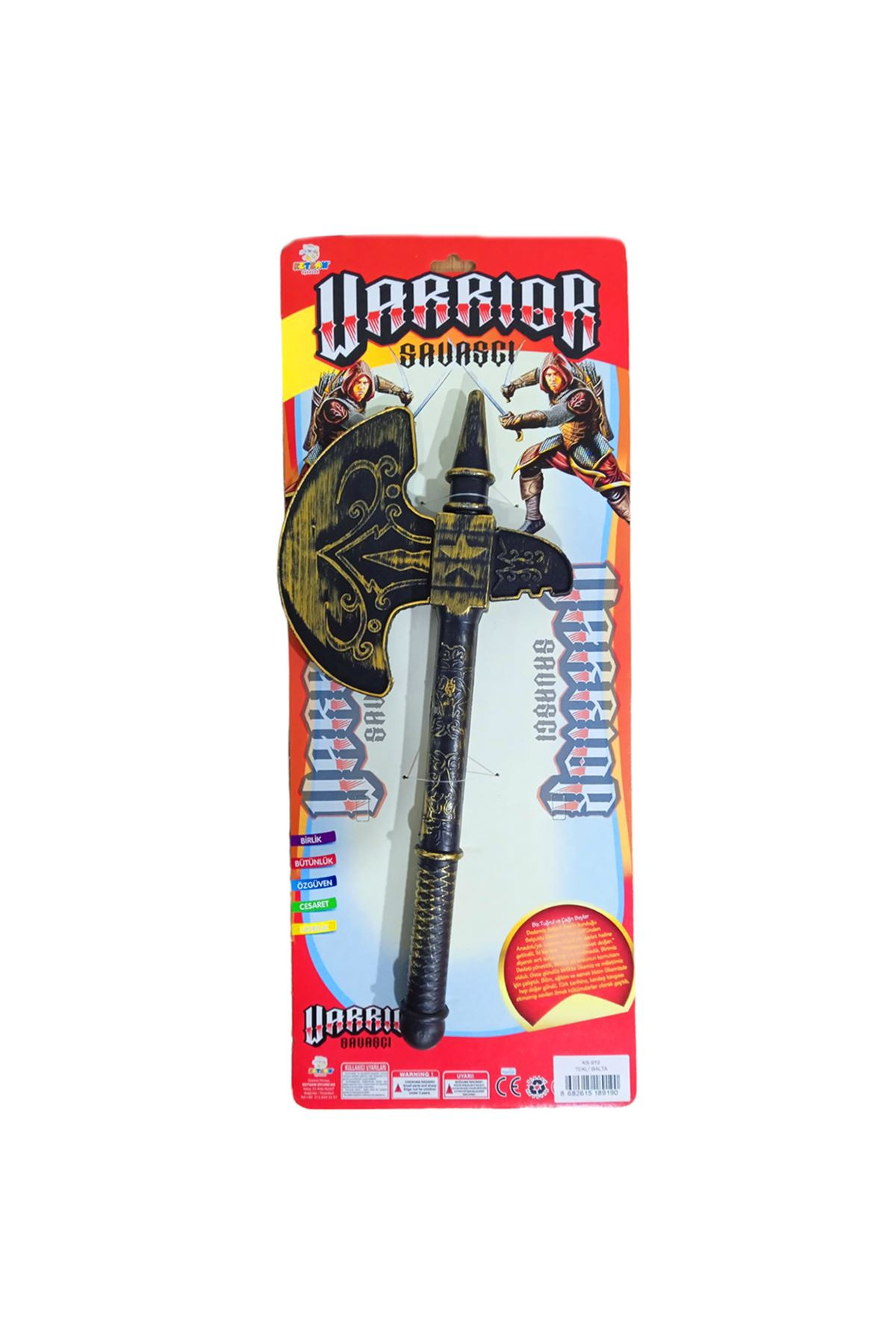 اسباب بازی های فیگور دیگر برنامه جنگجوی تک تبر 3+ KETSAN OYUNCAK