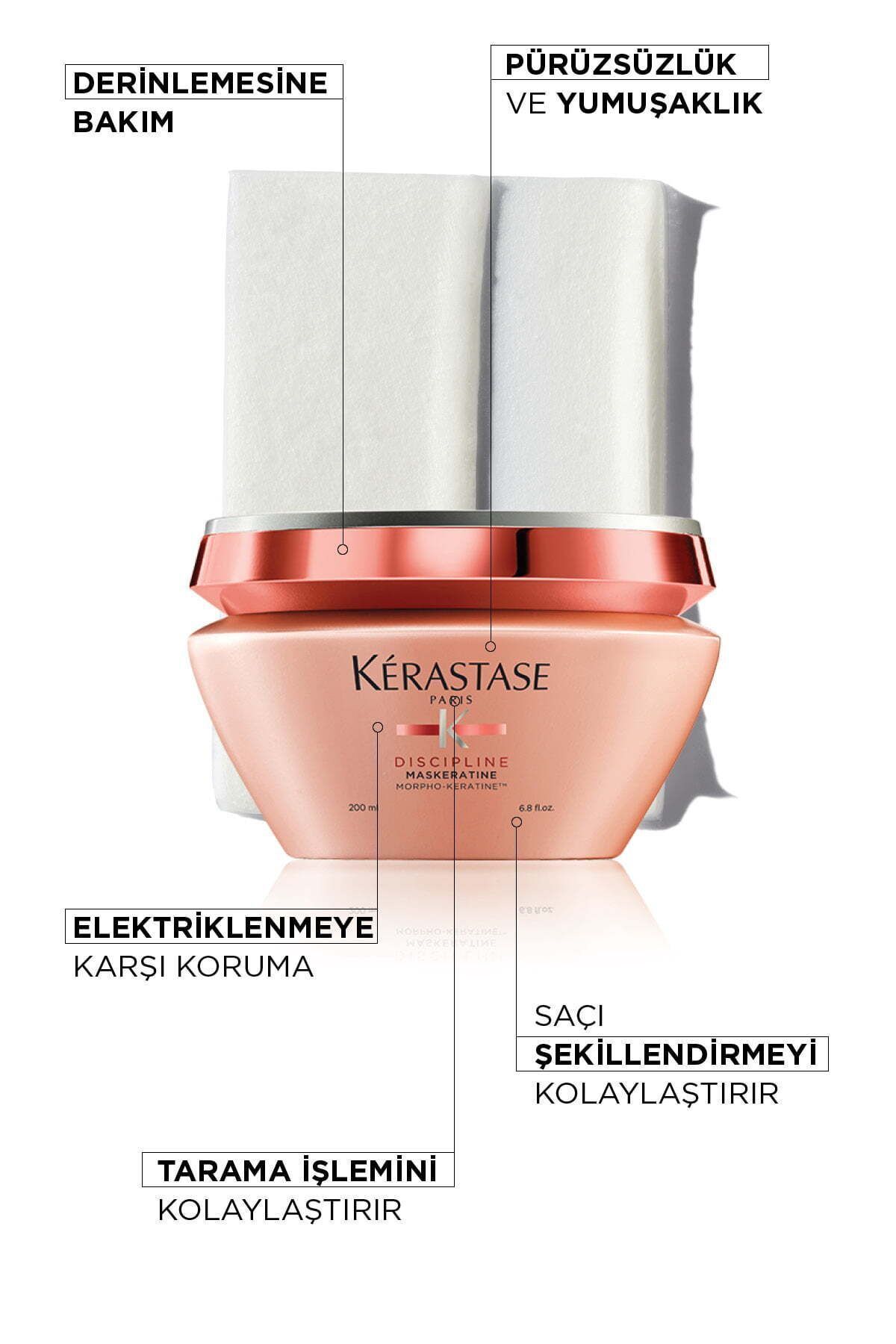 ماسک موی لیپید DISCIPLINE 200 میلی لیتر کراستاس Kerastase