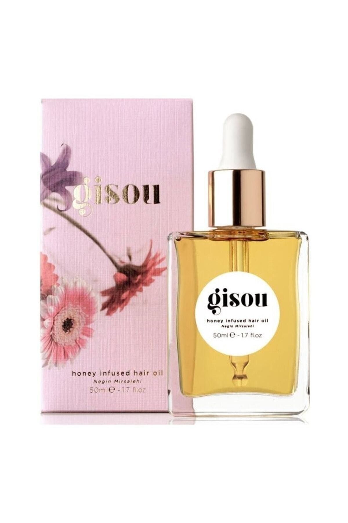 سرم و روغن مو دم کرده عسل 50 میل اورجینال gisou
