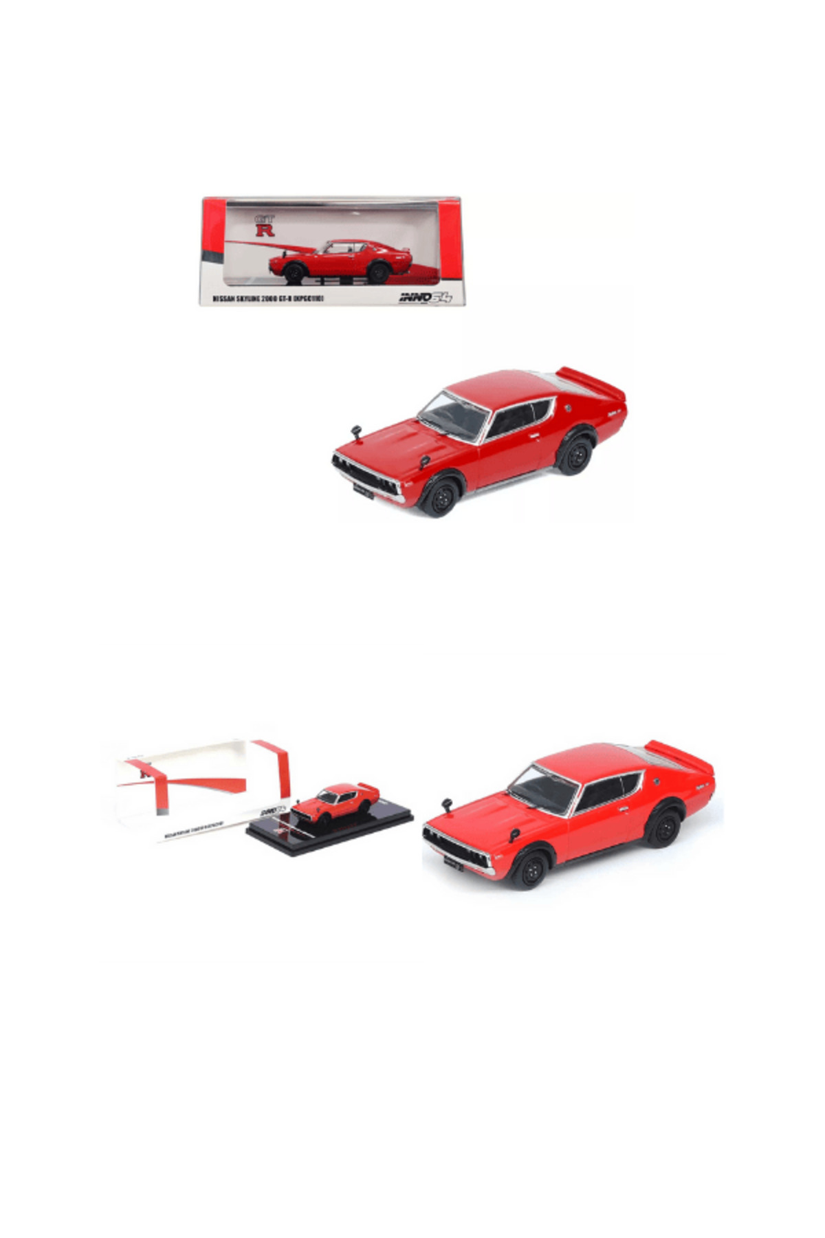مدل خودرو نیسان اسکای لاین 2000 GT R KPGC110 اورجینال Inno 64 Models