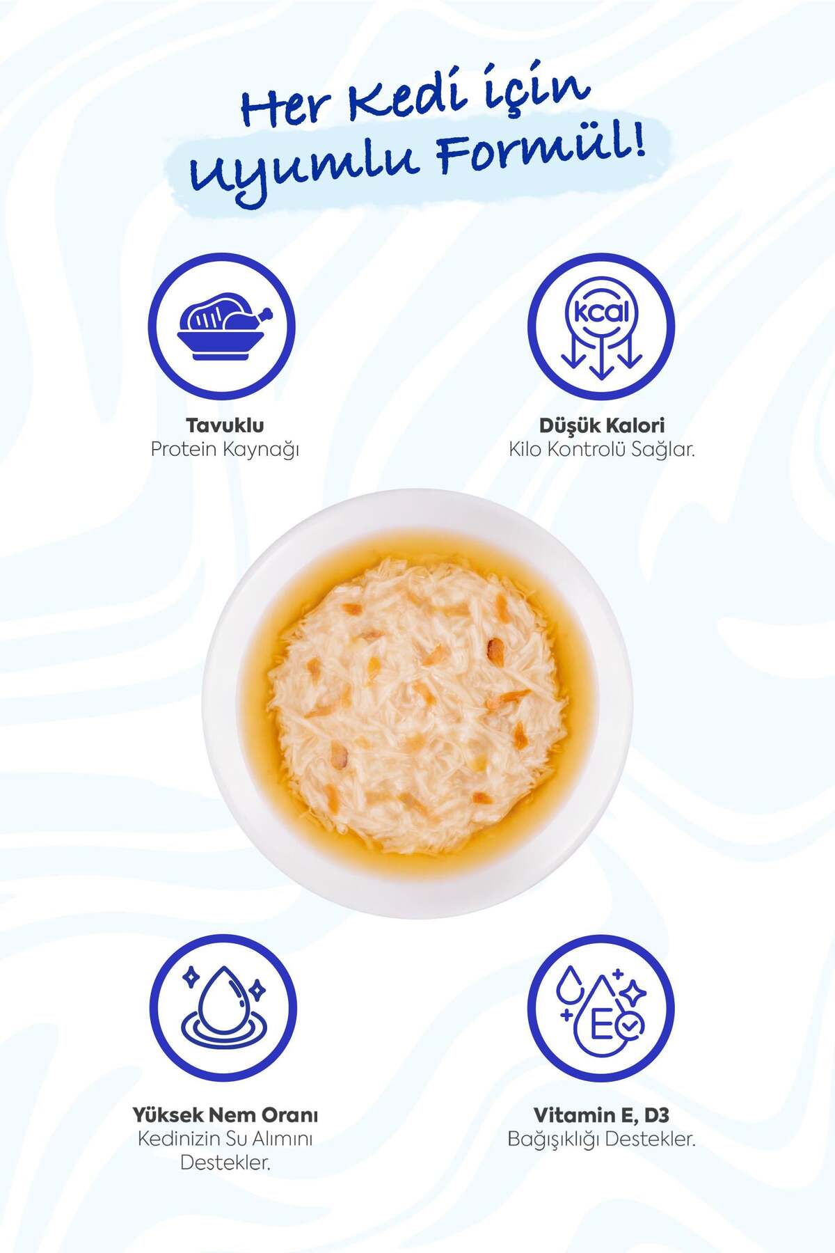 سوپ گربه با طعم مرغ اینابا Inaba Ciao Dashi Delights، ۷۰ گرم