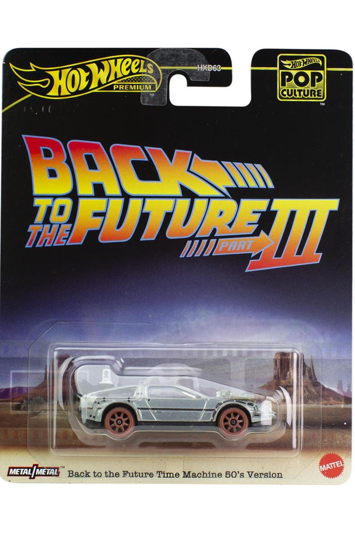 ماشین اسباب بازی هات ویلز بازگشت به زمان آینده HXD99 اورجینال HOT WHEELS