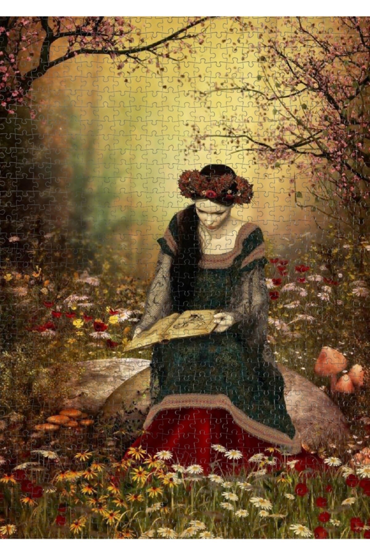 پازل NOVA 1000 PIECE WOMAN READING BOOK PUZZLE از ترکیه Nova Puzzle