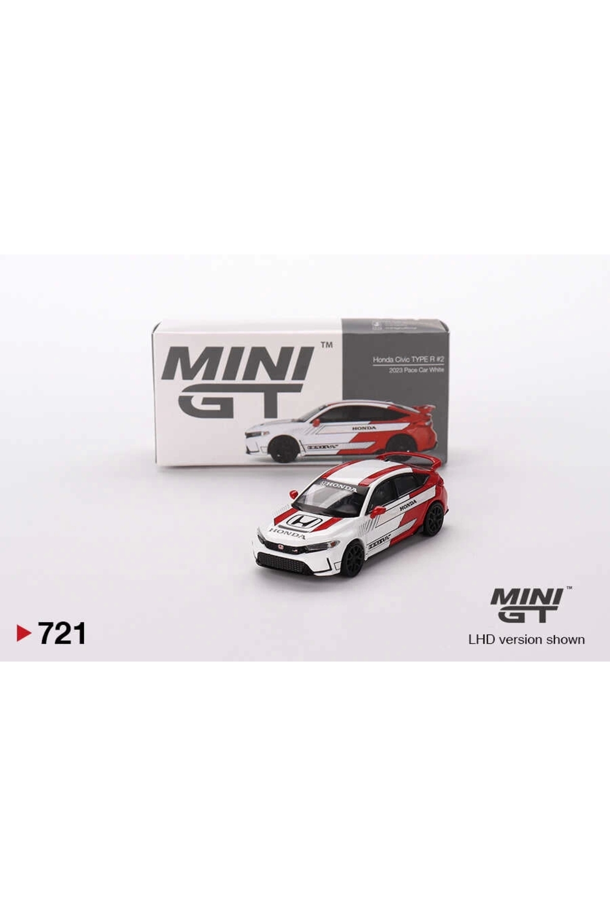 مدل خودرو کلکسیون HONDA CIVIC TYPE R 1 64 SCALE MINI GT DIECAST METAL MODEL اورجینال mini gt
