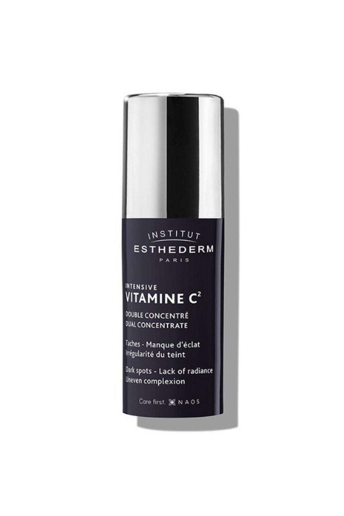 INSTITUT ESTHEDERM سرم دوگانه ویتامین C با غلظت 10 میلی لیتر، برای روشن‌تر کردن پوست در مقابل لکه‌های تیره