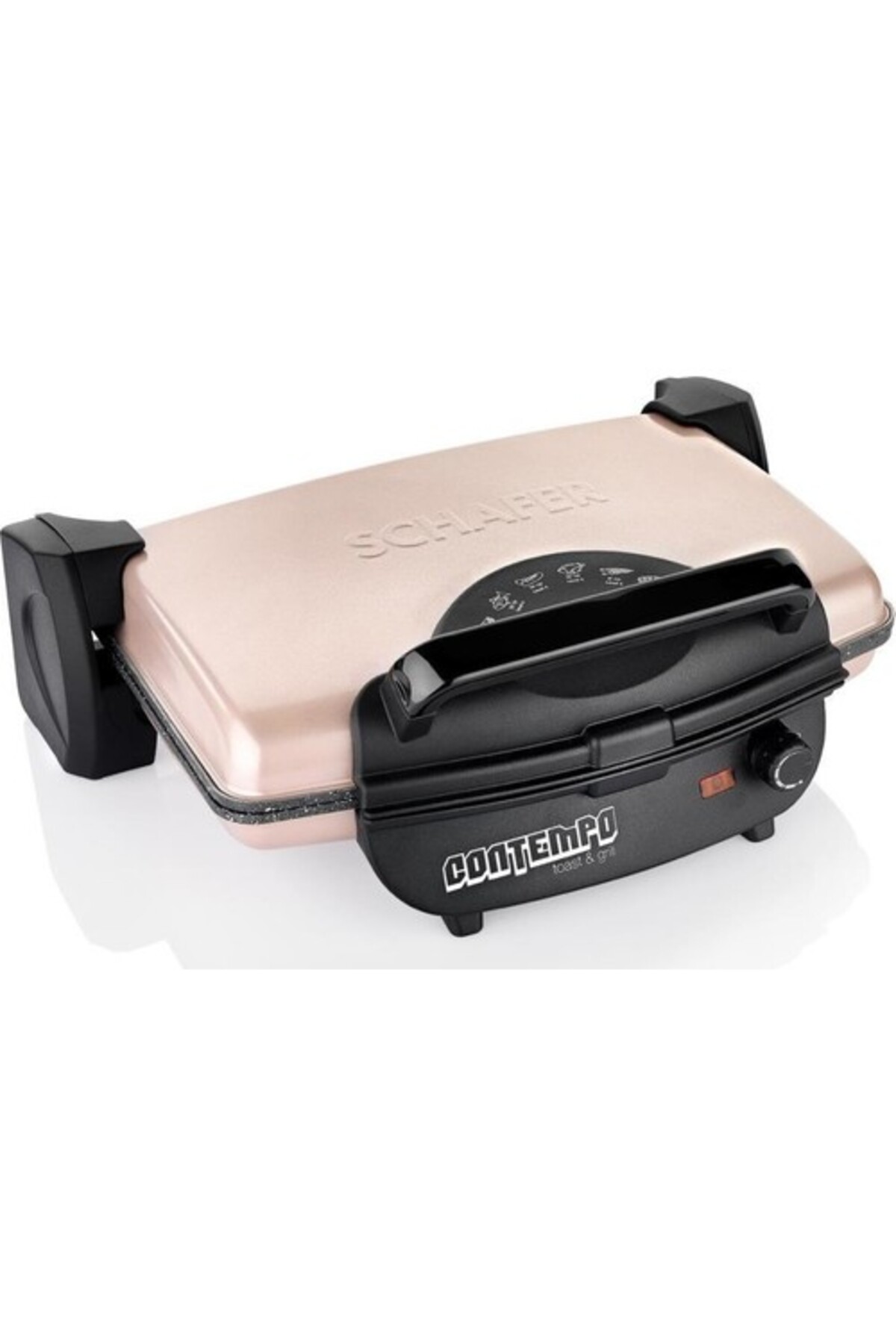 دستگاه ساندویچ و تست توستر CONTEMPO ROSEGOLD اورجینال Schafer