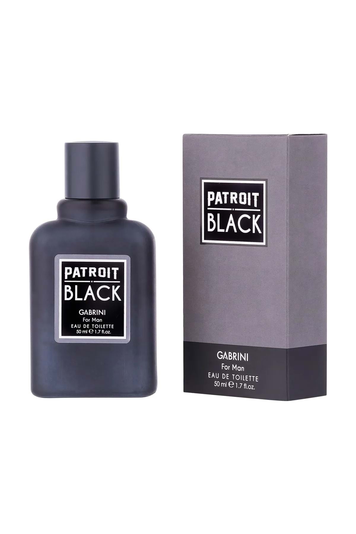 عطر مردانه PATROIT مشکی FOR MAN ادوتویلت 50 ML Gabrini
