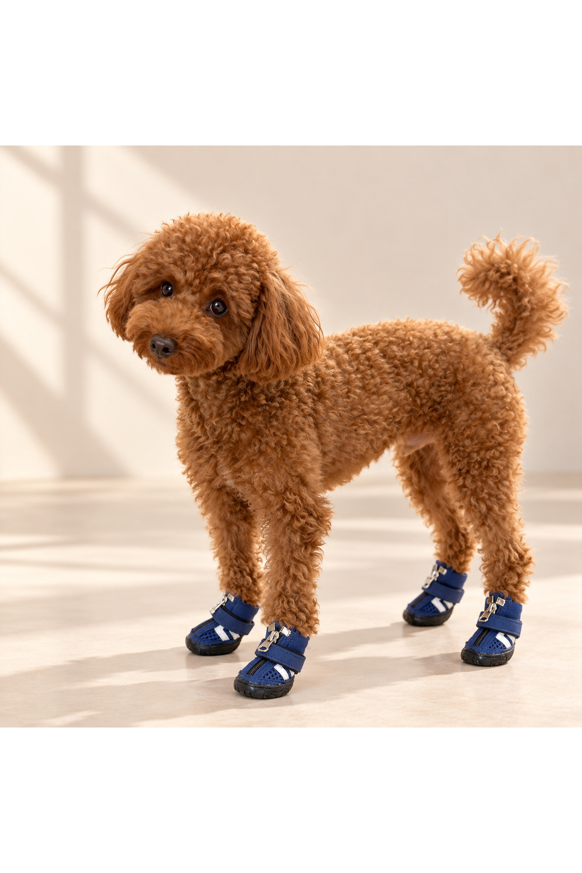 کفش محافظ پنجه سگ پاپیا Puppia سرمه‌ای مدل PUP-SHOE-NAVY
