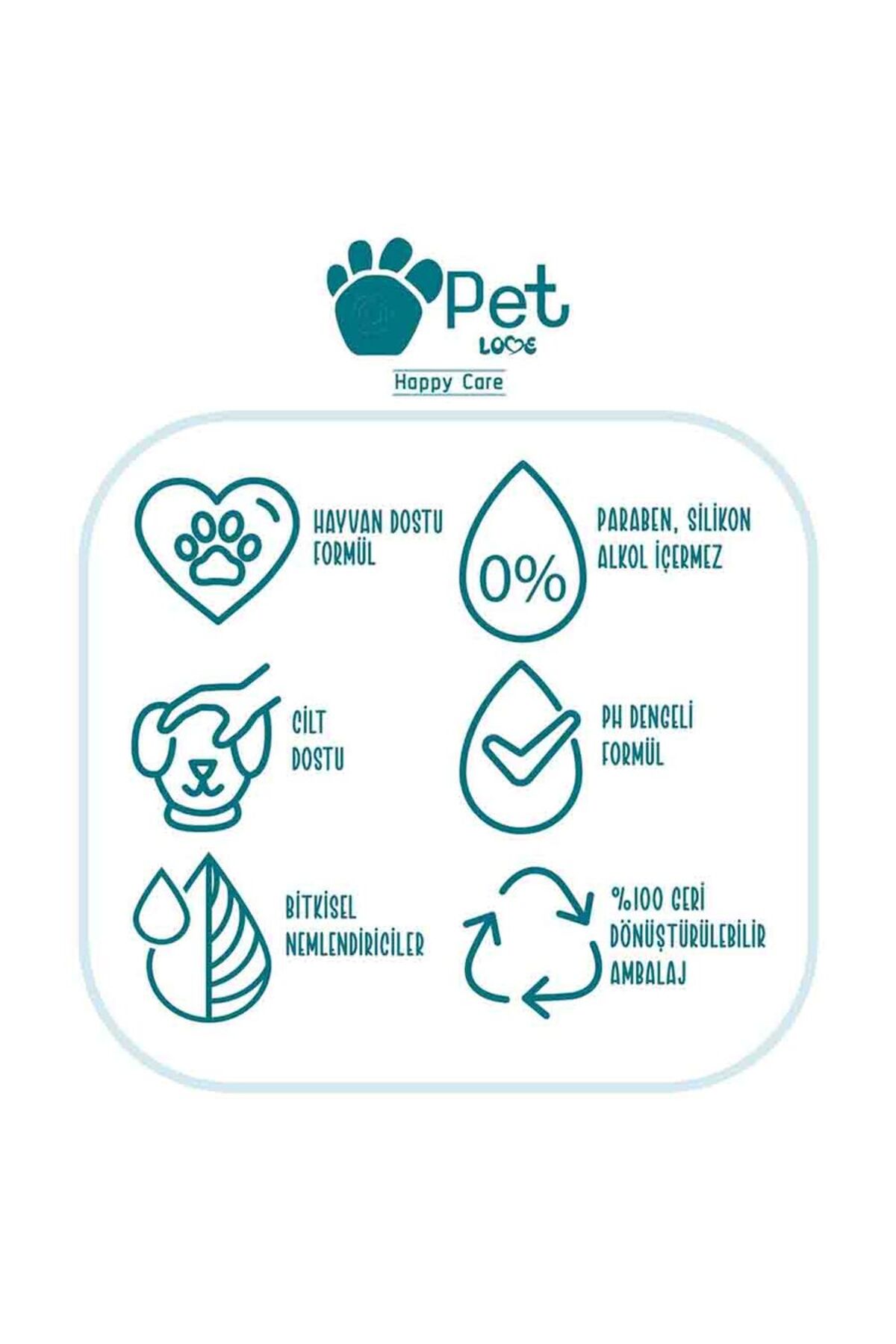 شامپوی فومی سگ پتالاو Pet Love با رایحه توت‌فرنگی، ۲۲۵ میلی‌لیتر