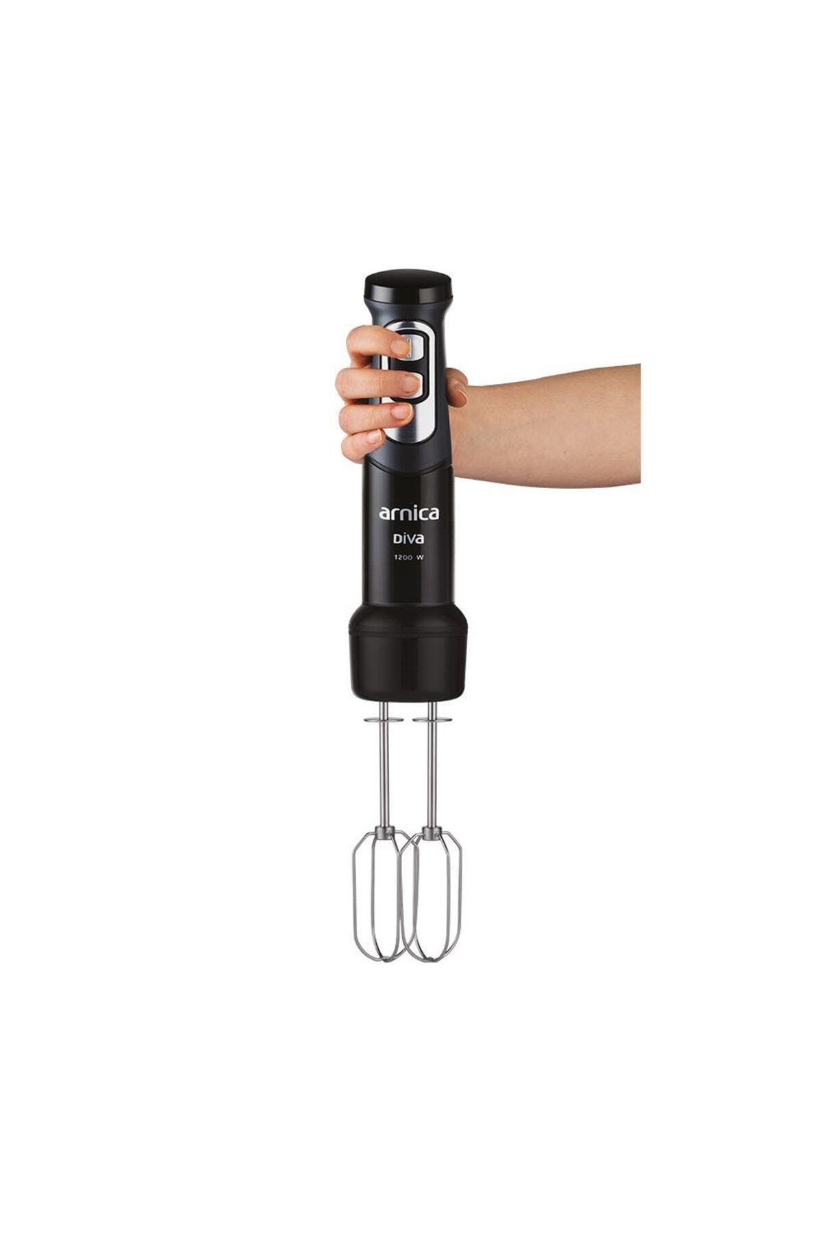 ست مخلوط کن بلندر دیوا مشکی GH21595 اورجینال Arnica