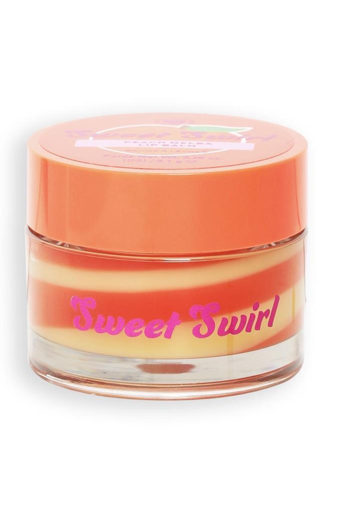 بالم لب آی‌هارت رولوشن I Heart Revolution Swirl، رنگ Peach Melba نارنجی