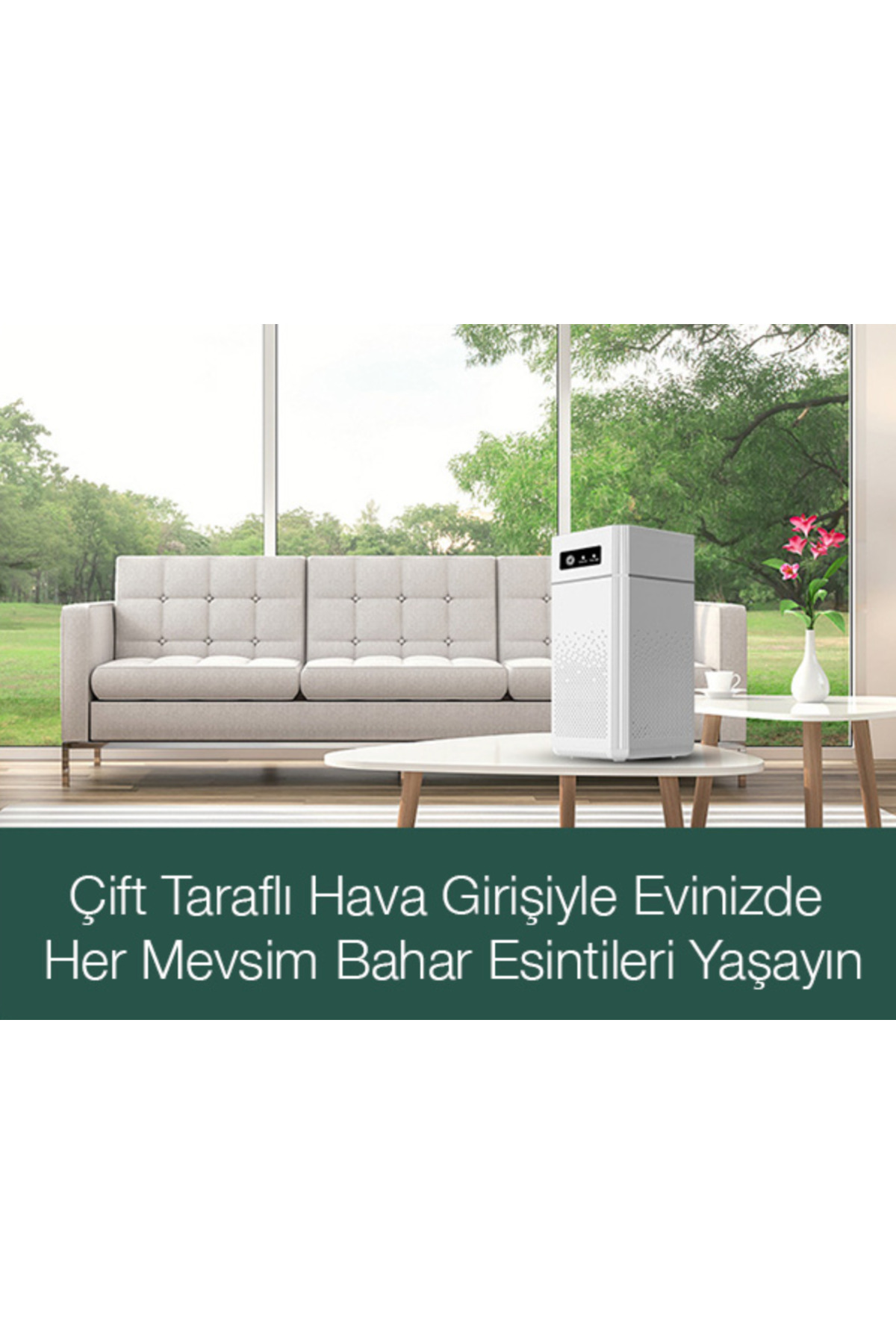 تصفیه کننده هوا فیلتر هپا پاک بوی بد خوشبو آشپزخانه برای سیگار اورجینال Bowie