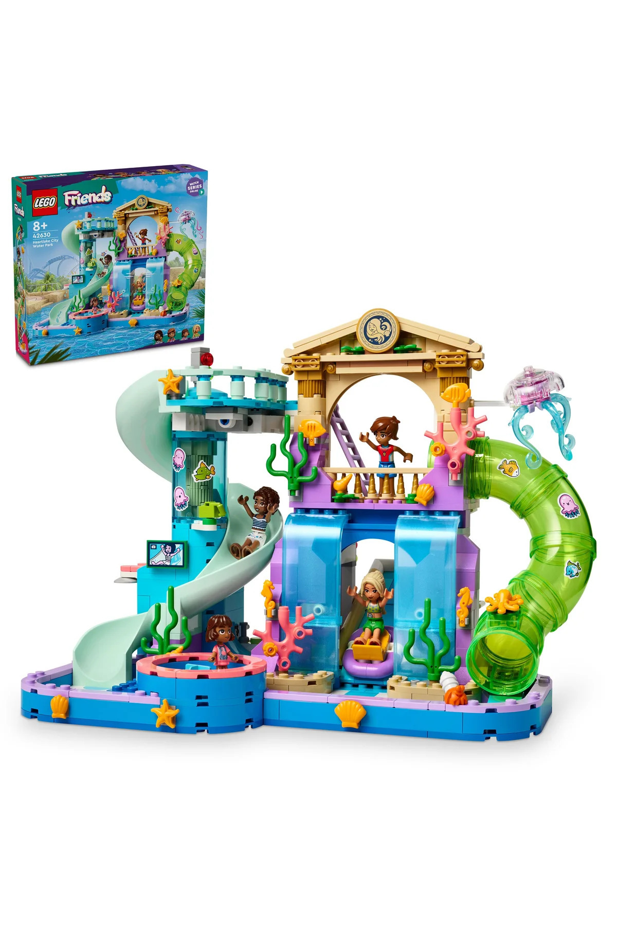 لگو و اسباب بازی های ساخت محور ® FRIENDS HEARTLAKE CITY PARK WATER 42630 8+ ست ساختمان 814 قطعه اورجینال LEGO