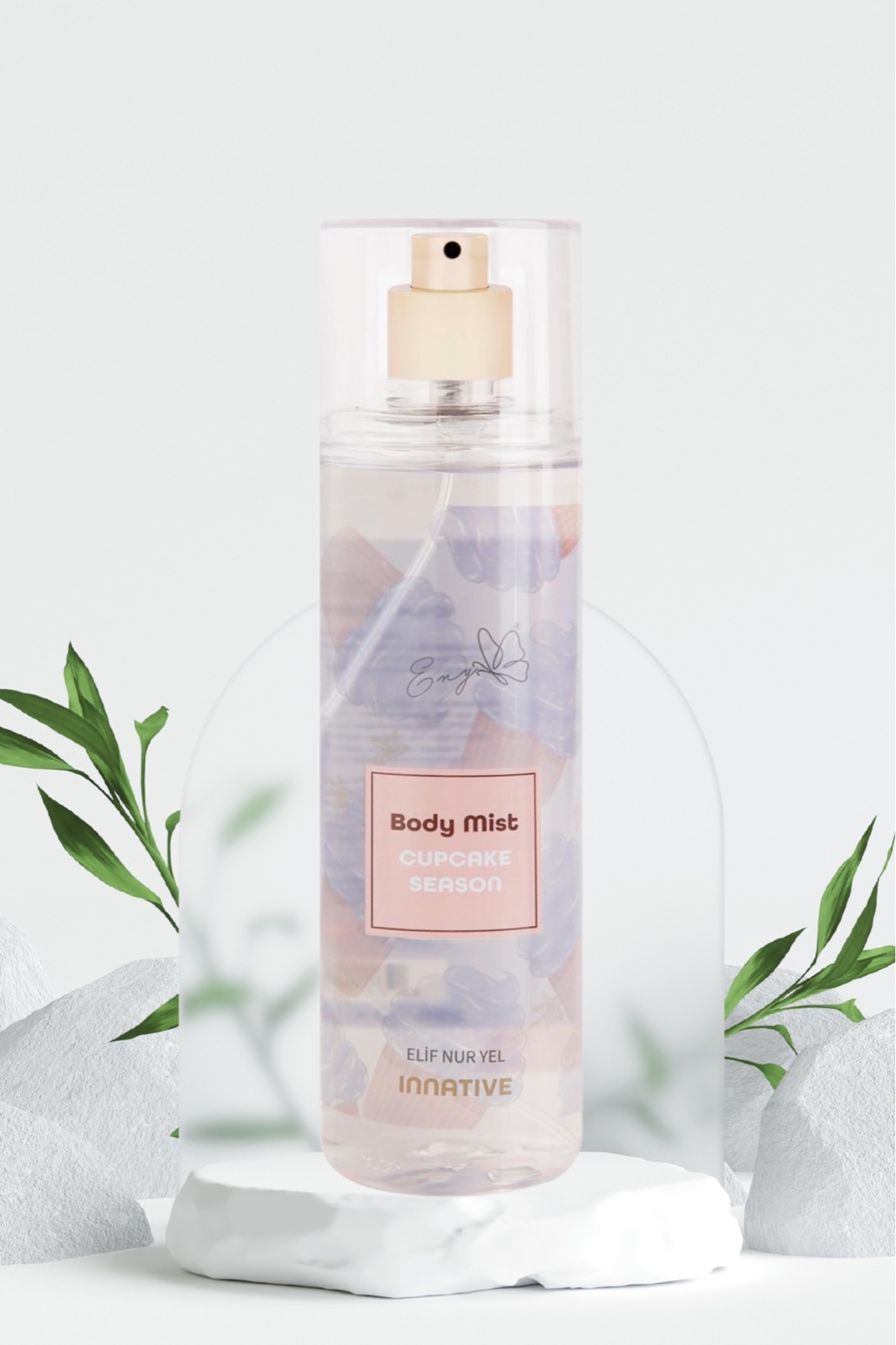 اسپری بدن ELIF NUR YEL ENY BODY CUPCAKE SEASON SPRAY 200 میل INNATIVE